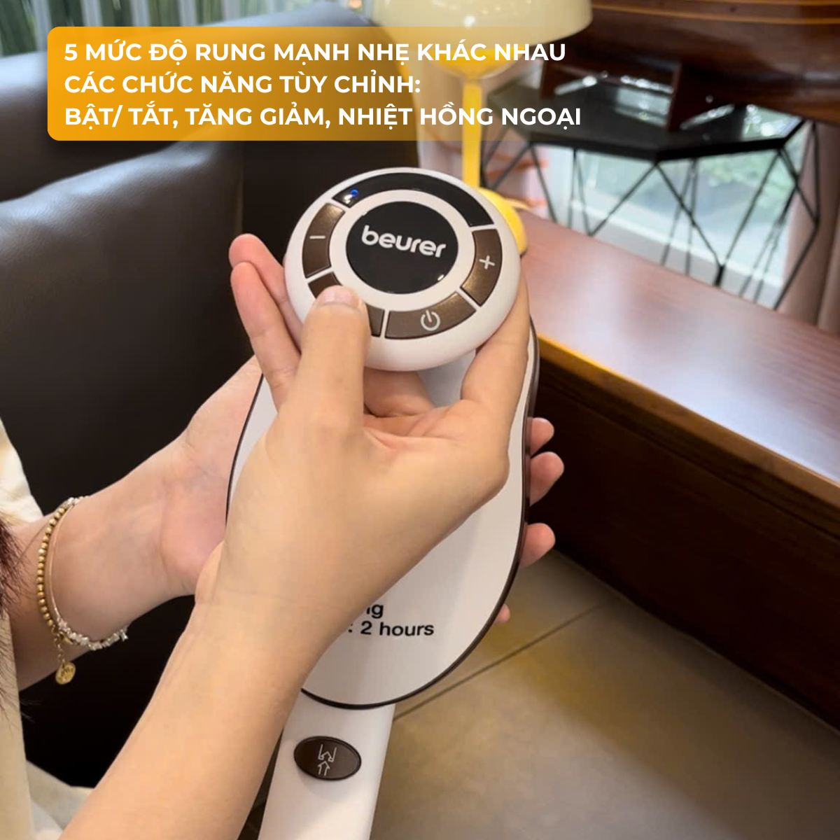 Beurer Máy massage cầm tay dùng pin MG510