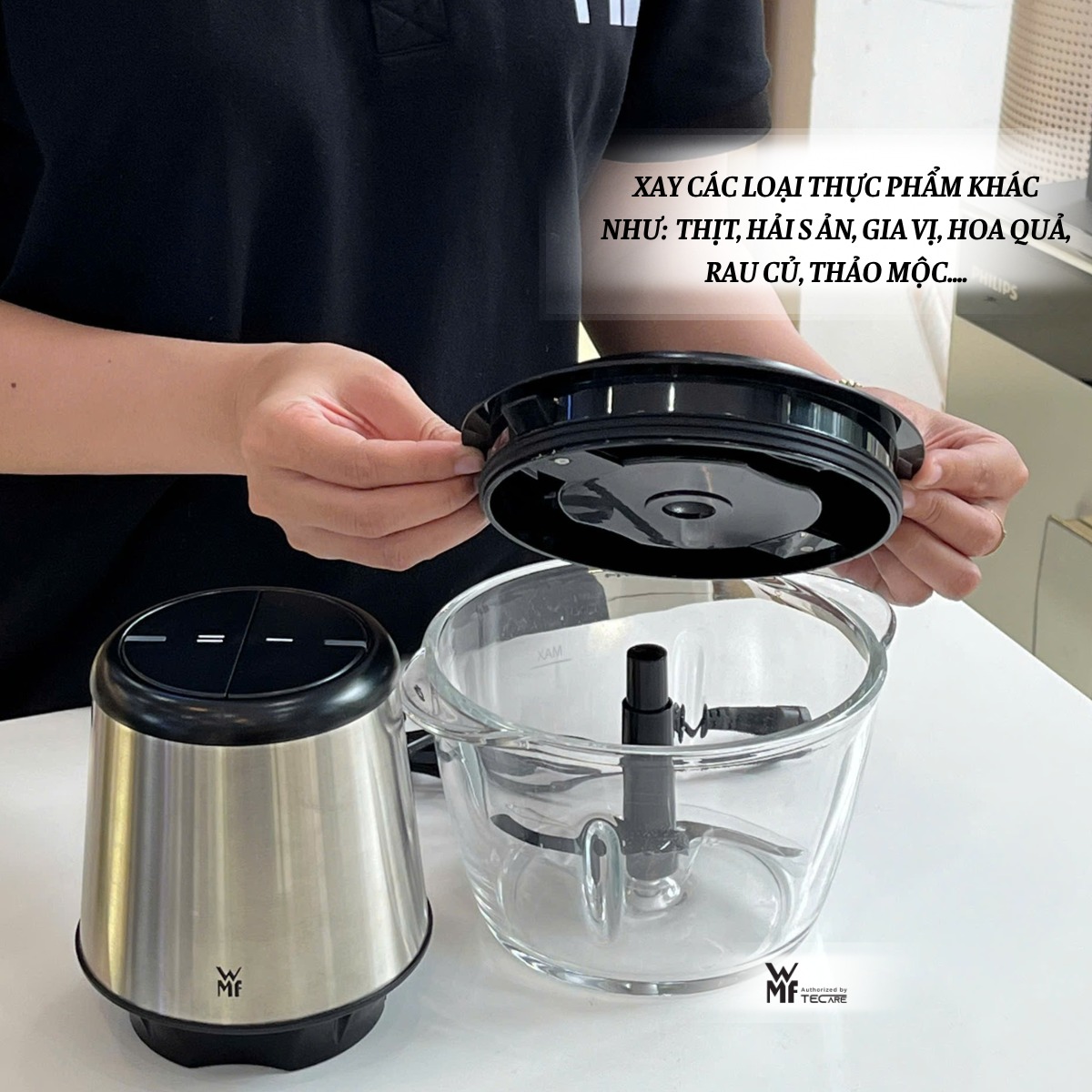 WMF Máy xay đa năng Kult Chopper ED (2025) - dung tích cối 1L