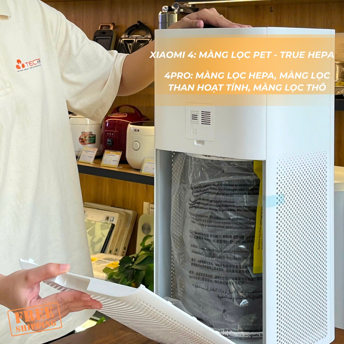 Máy lọc không khí Xiaomi Smart Air Purifier 4 Pro