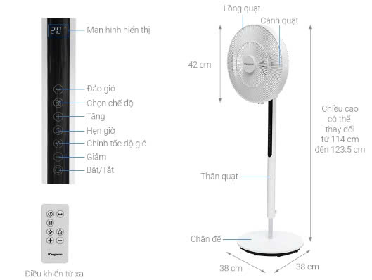 Quạt Kangaroo KG729