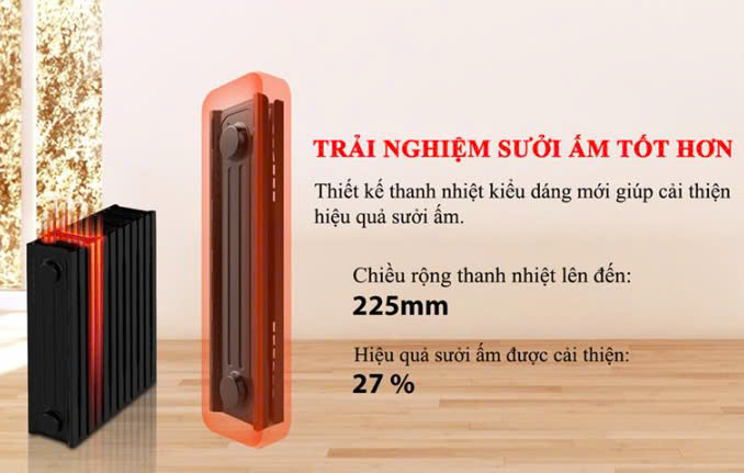 Sưởi dầu 12 thanh Tiross TS9218