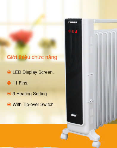 Sưởi dầu 11 thanh Tiross TS9212