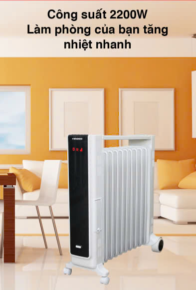Sưởi dầu 11 thanh Tiross TS9212