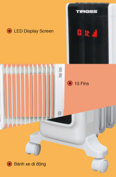 Sưởi dầu 13 thanh Tiross TS9213