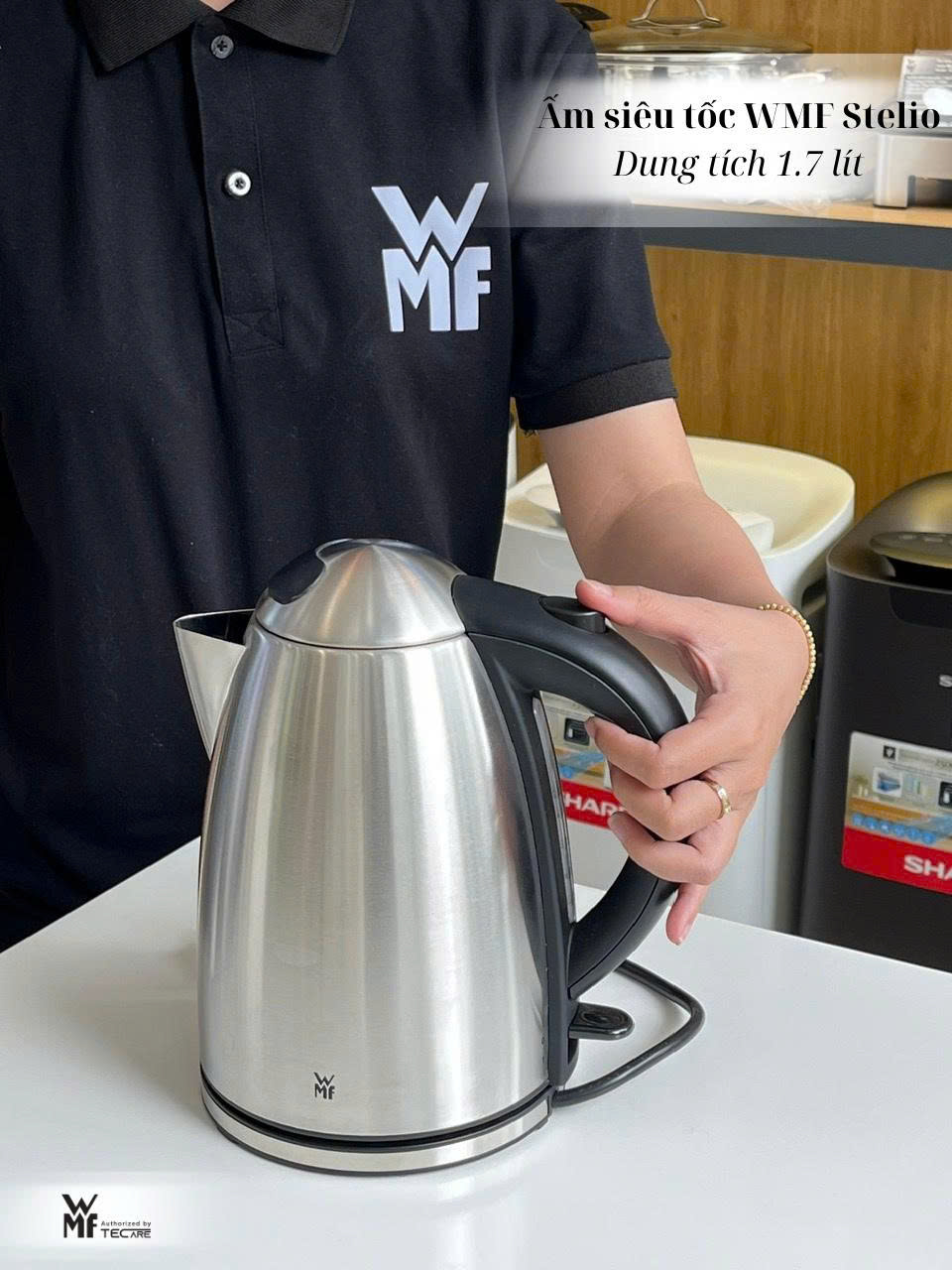 WMF ấm siêu tốc STELIO - dung tích 1.7L