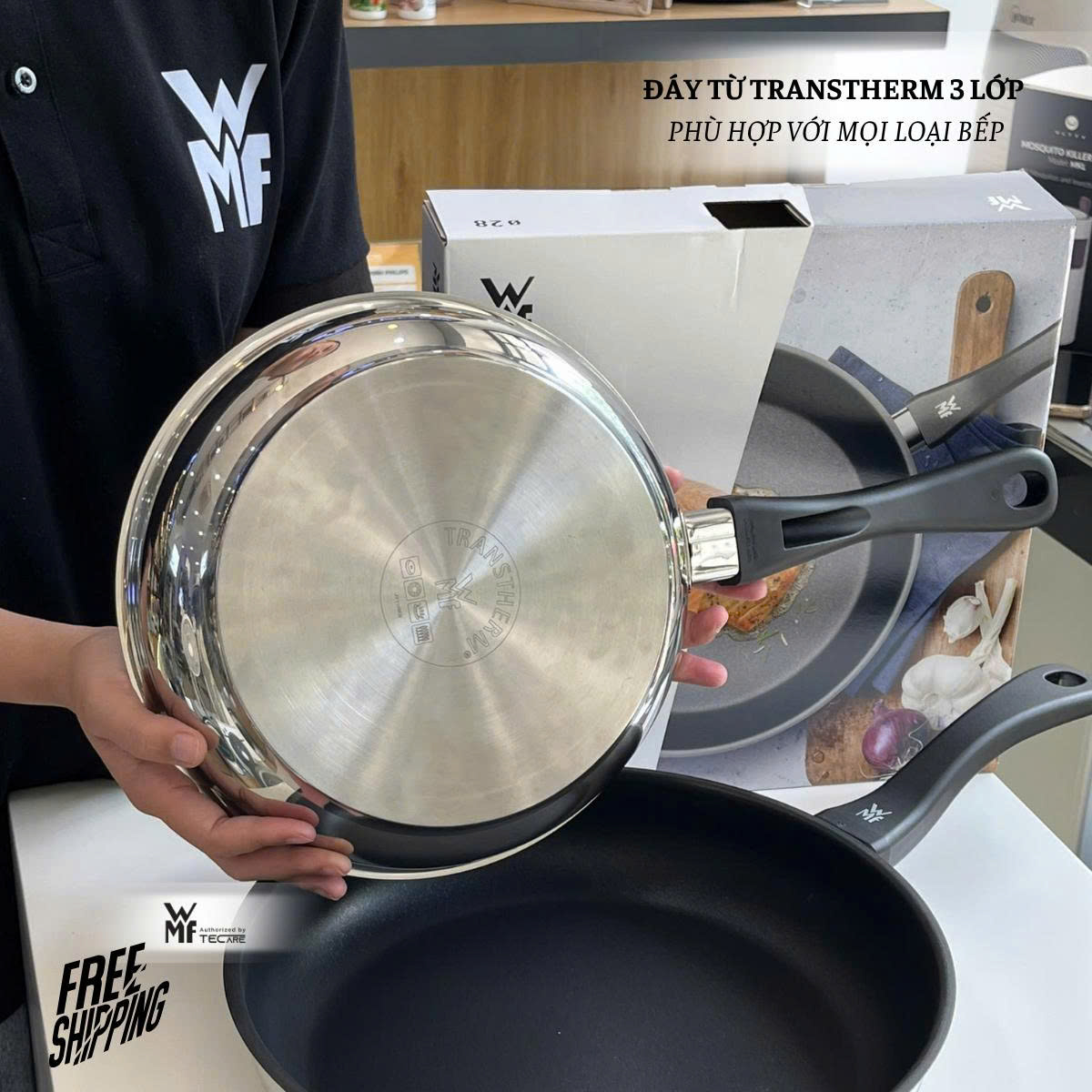 WMF chảo chống dính Frying Pan Platinum Devil - Size 24,28cm