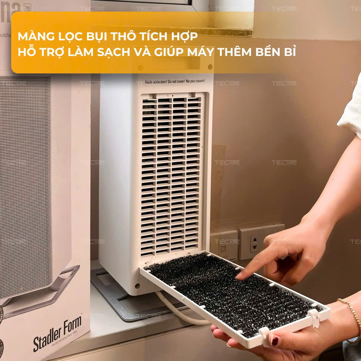 Stadler Form Máy sưởi gốm Anna Big Thụy Sỹ - Công suất 2000W