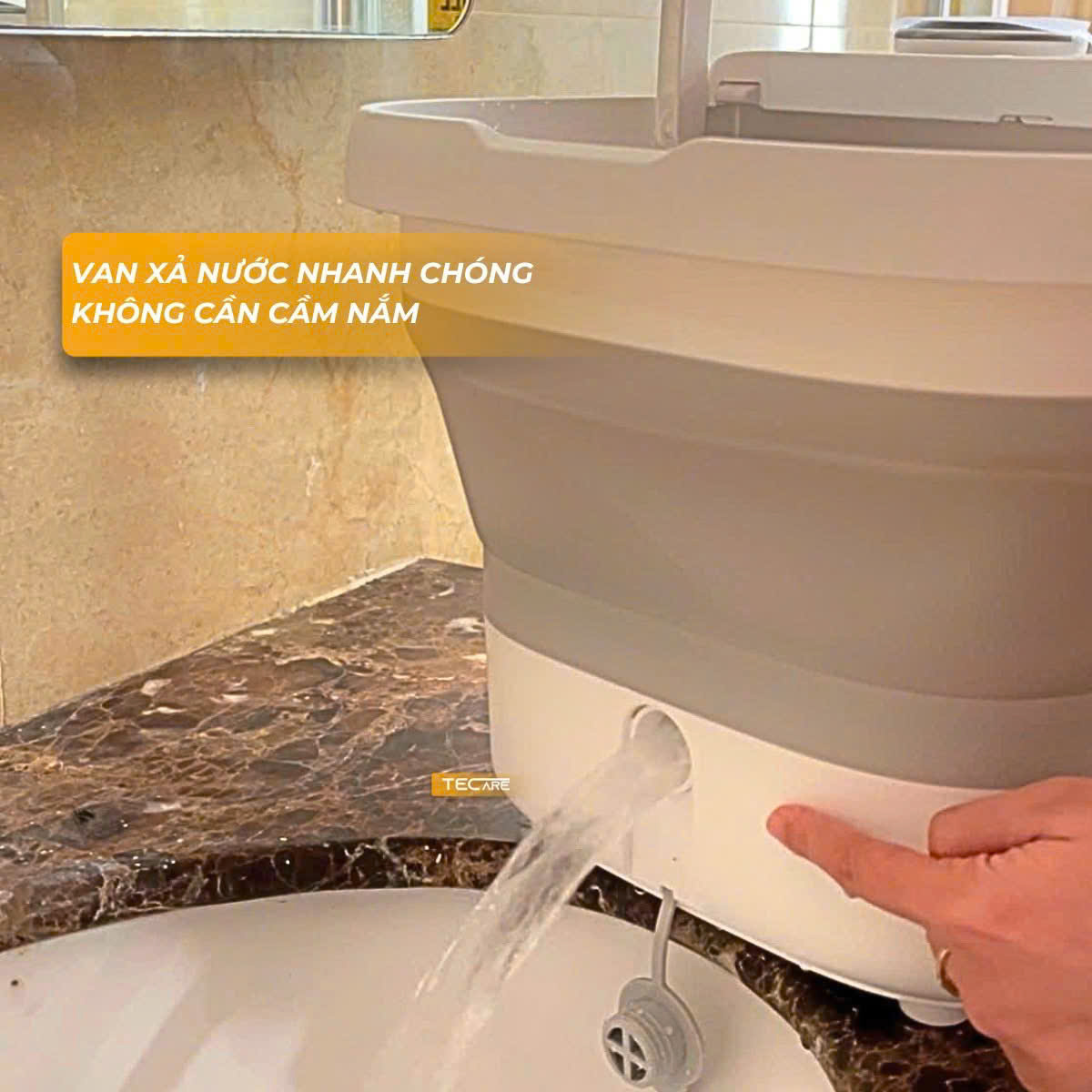 Lumias Bồn ngâm chân massage nước nóng LMF-01W