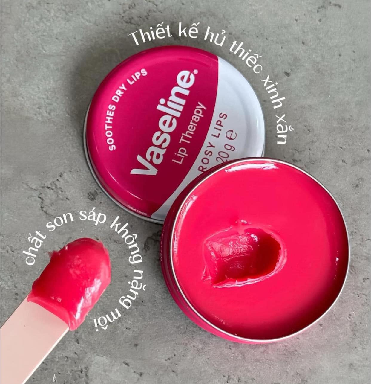 Vaseline - Dưỡng môi hũ 20g