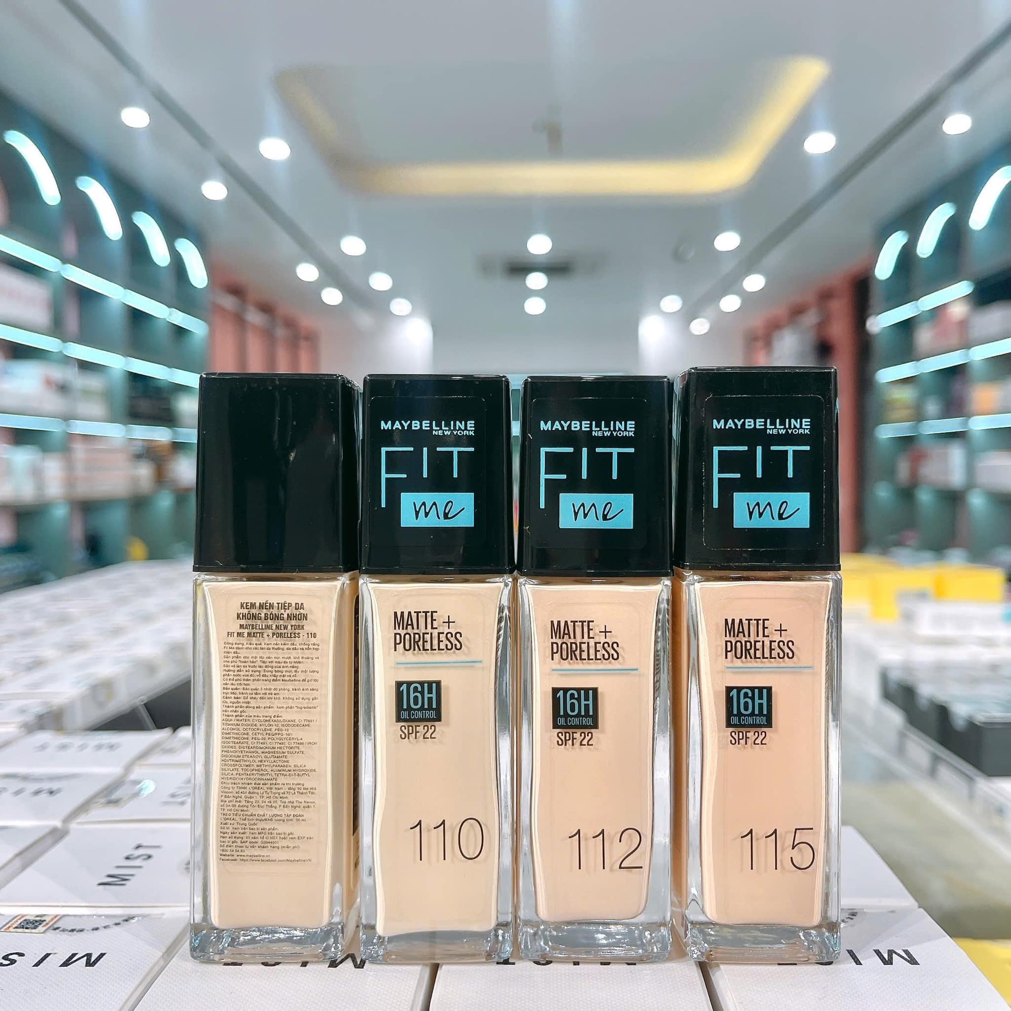 (Nắp Tím) - Kem nền Maybelline Superstay - Tone 120