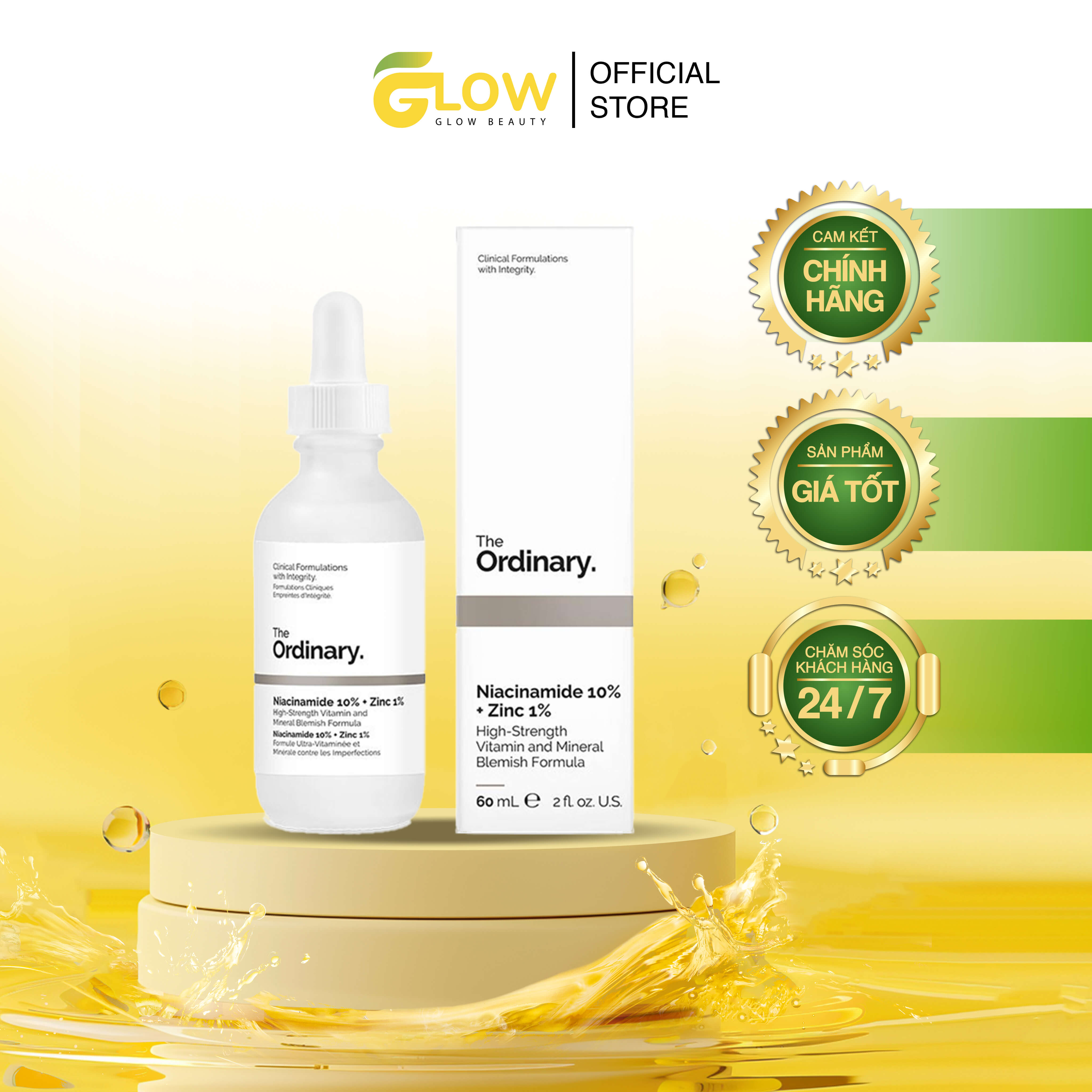 The Ordinary - Serum Niacinamide 10% + Zinc 1%