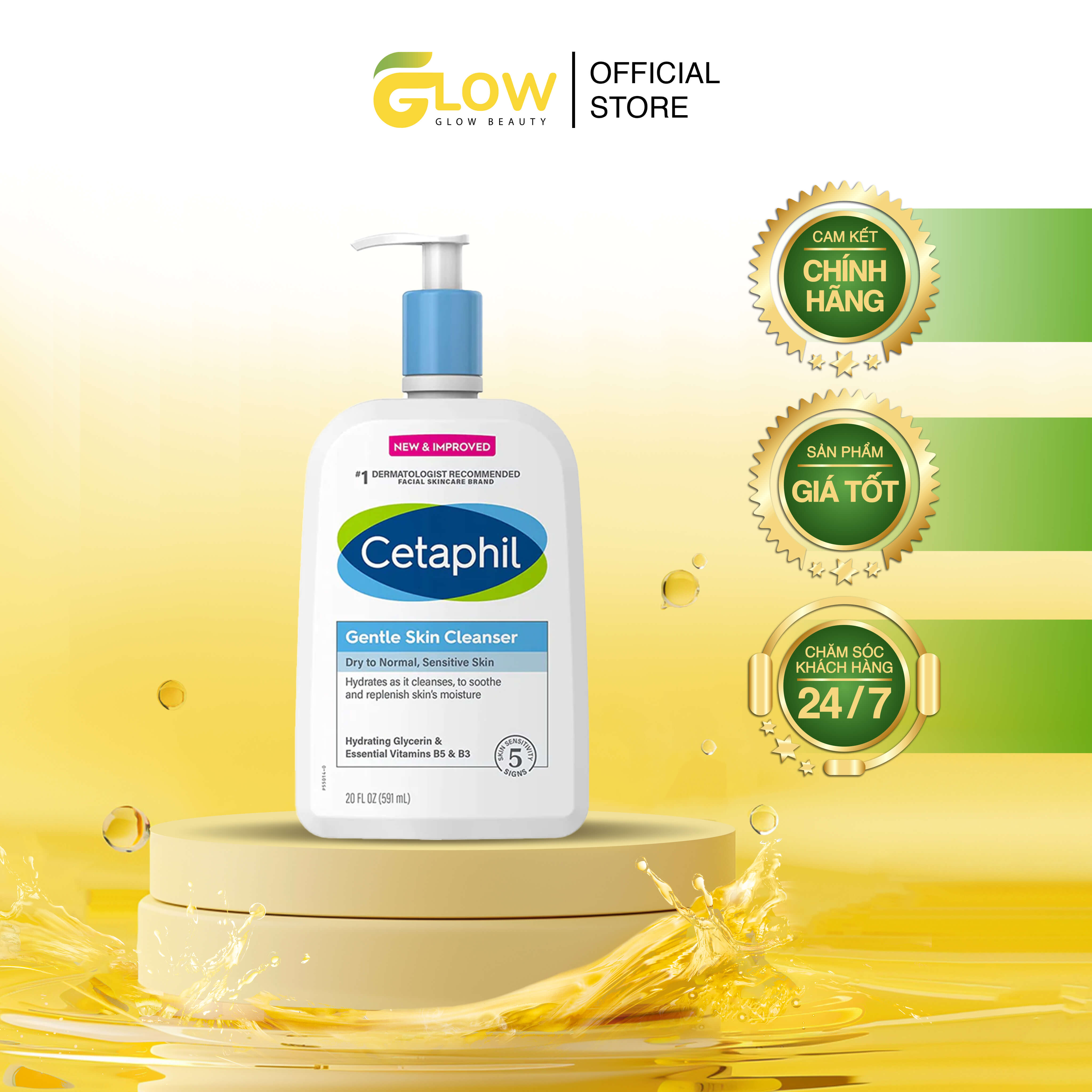 Sữa rửa mặt Cetaphil 125ml