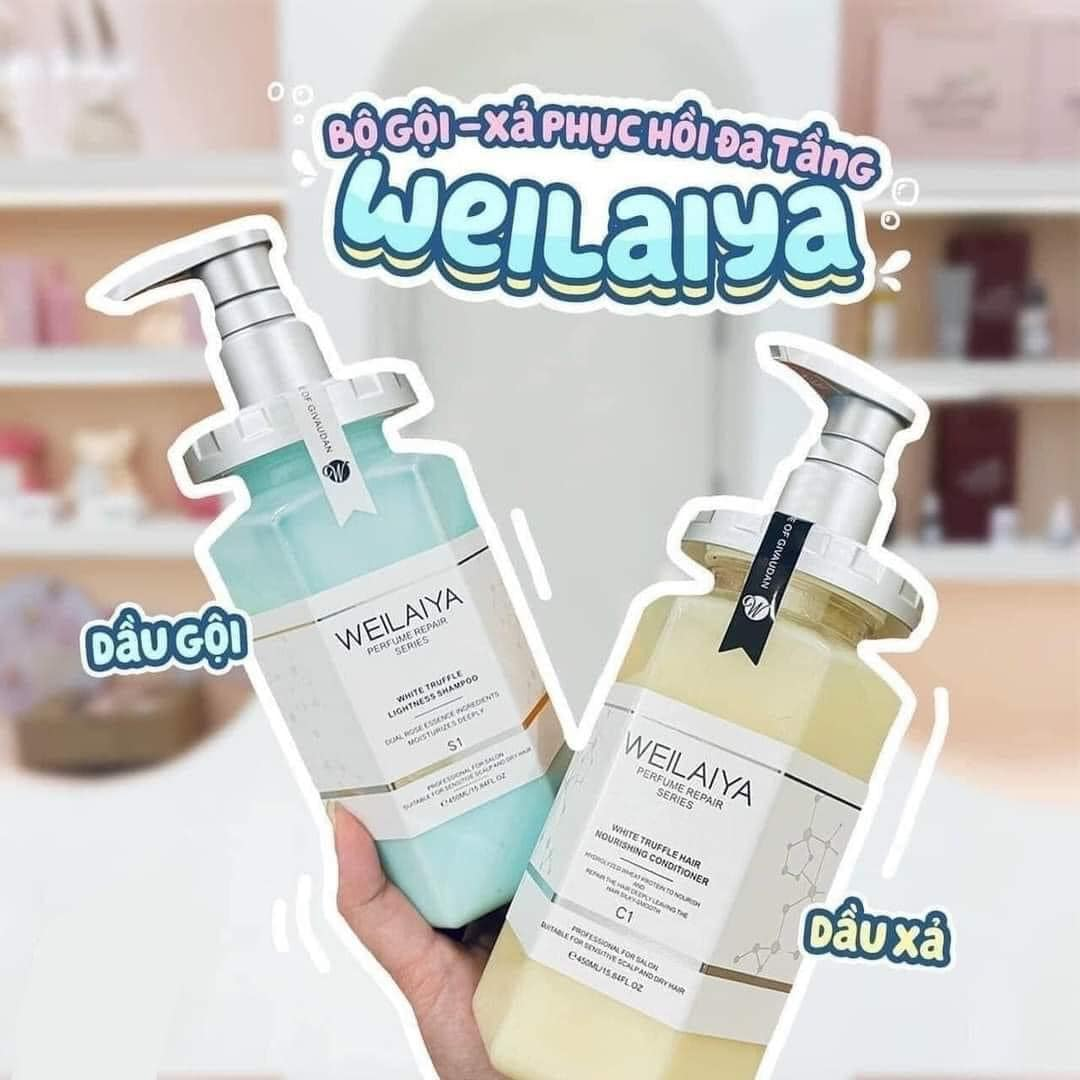 Weilaiya - cặp gội xả nấm Truffle