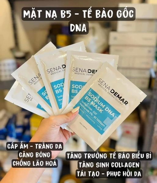 Mặt nạ giấy Senaderma (1 miếng lẻ)
