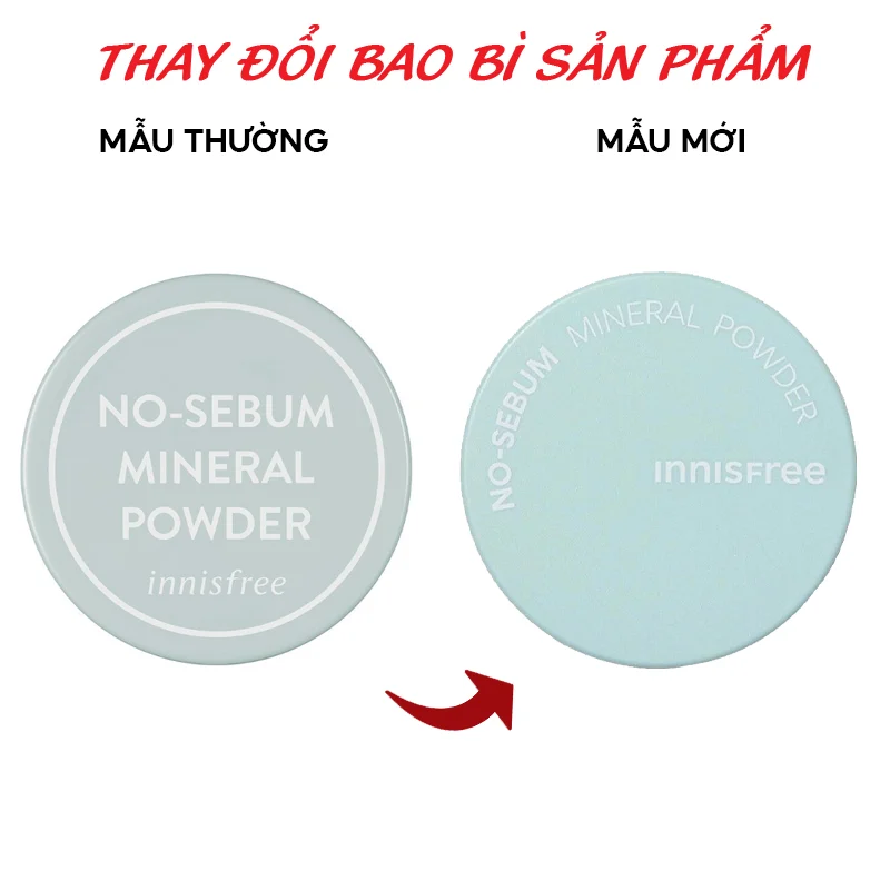 Phấn phủ (dạng bột) Innisfree No Sebum Mineral Powder