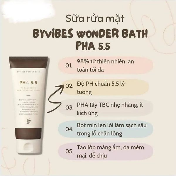 Sữa rửa mặt Pha 5.5