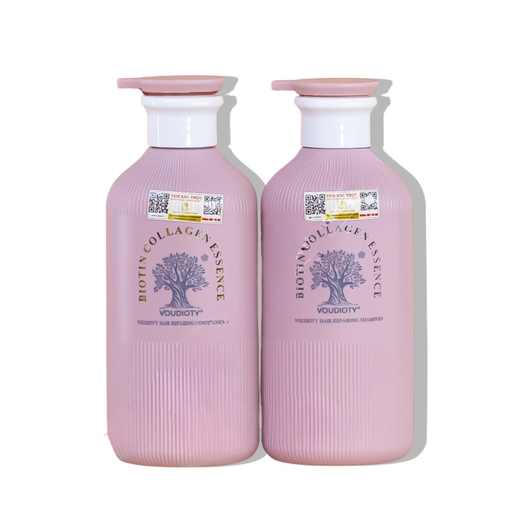 Set Gội Xả Biotin Essence - (Hồng Mộng Mơ)  500ml