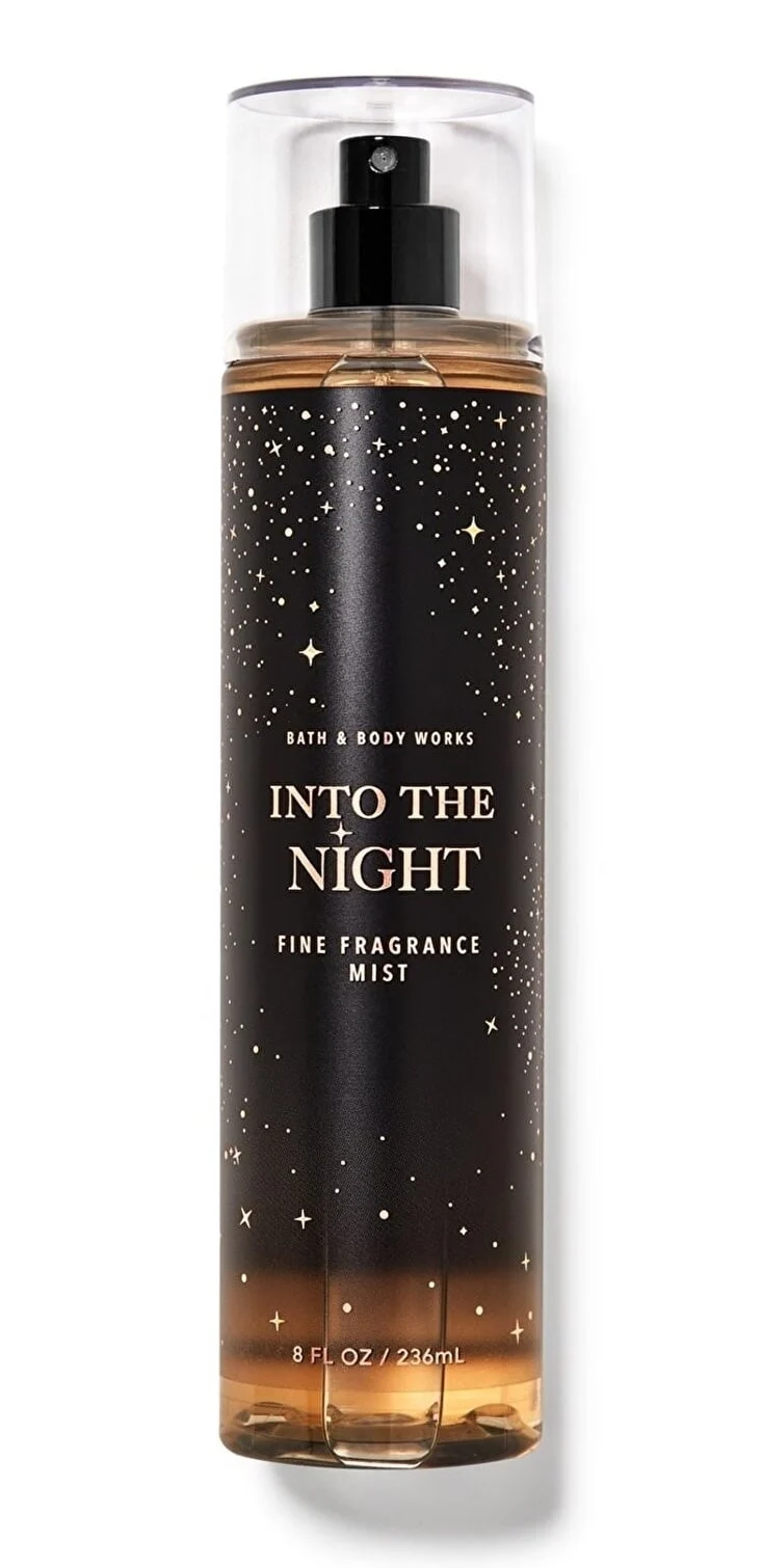 (Đen - #INTO THE NIGHT) Xịt thơm Body Bath & Body Works 236ml
