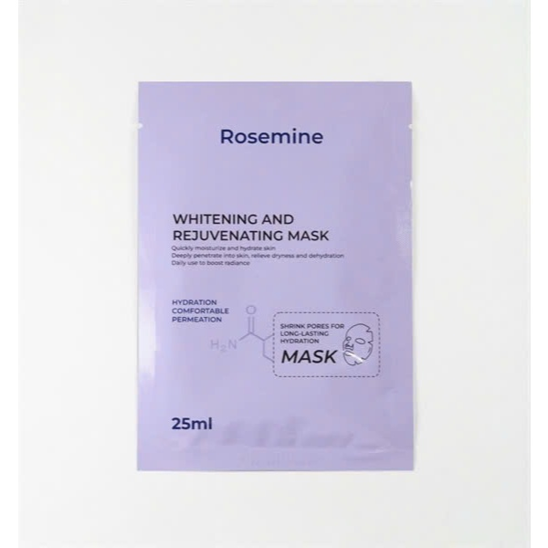 Mặt nạ Rosemine tím trắng da Whitening and Rejuvenating Mask 25ml