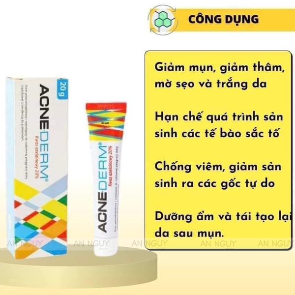 Kem trị mụn Acne Derm 20g
