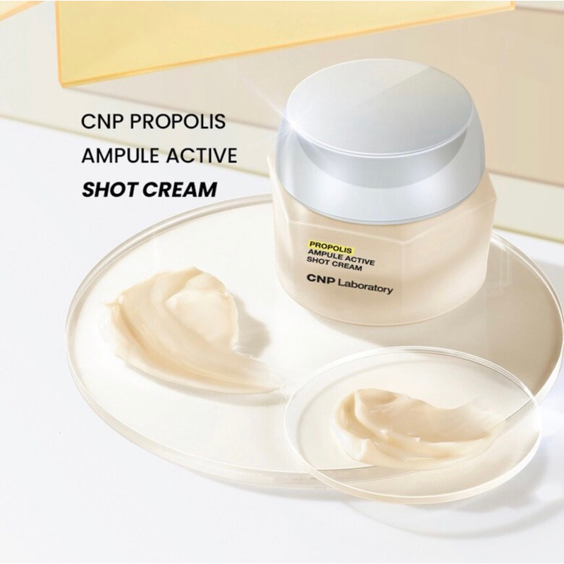 Kem Dưỡng Keo Ong Phục Hồi Da CNP Laboratory Propolis Ampule Active Shot Cream- Hũ