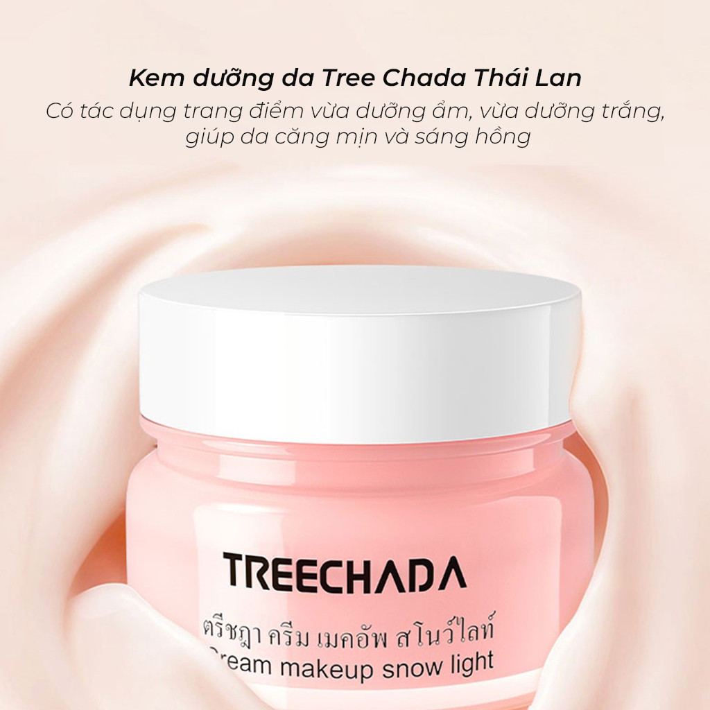 Kem Lười Dưỡng Da Make Up Treechada Thái Lan 50ml