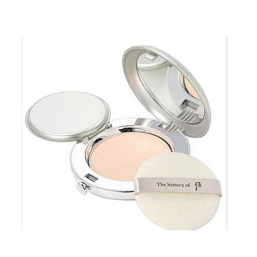 (Hộp Trắng Bạc) - Phấn GEO Trắng Sempre Happy & Please Pact - Tone 1