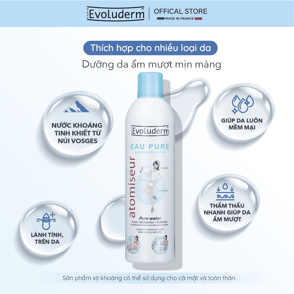 Xịt Khoáng Evoluderm