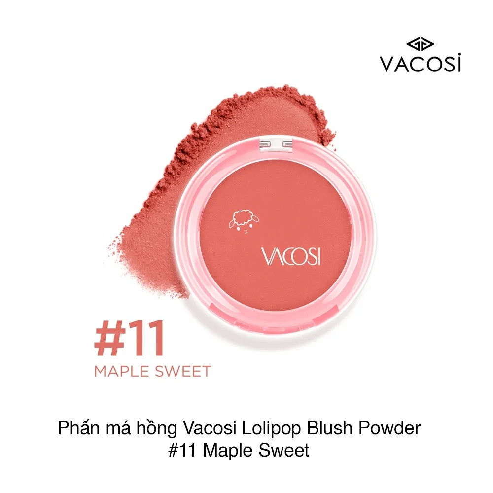 Má hồng Vacosi Mẫu mới #11 - Maple Sweet