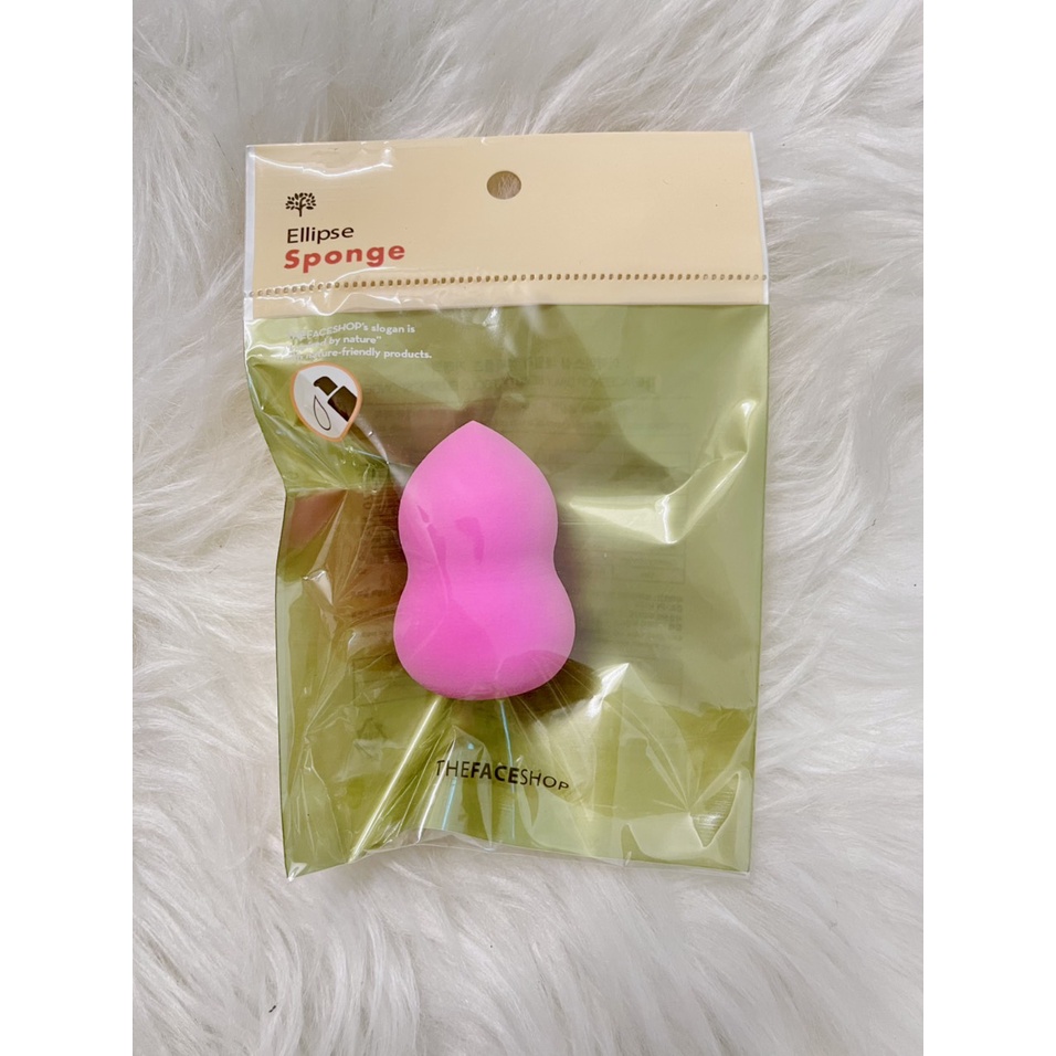 Mút Tán Kem Nền Tfs Diamond Shaped Puff- The Face Shop - Gói 1 Cục