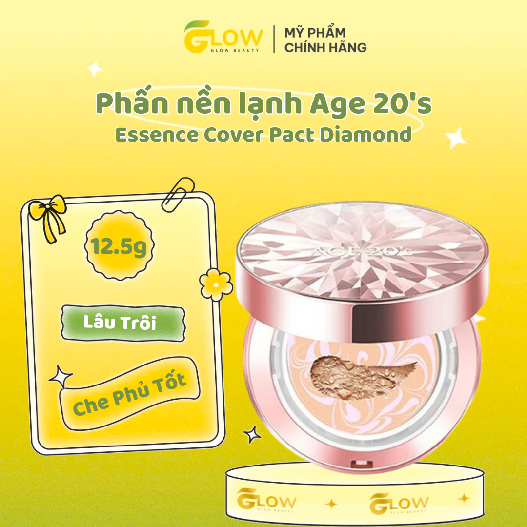 Phấn AGE20'S Essence Cover Pact Tone 23 (Hồng)