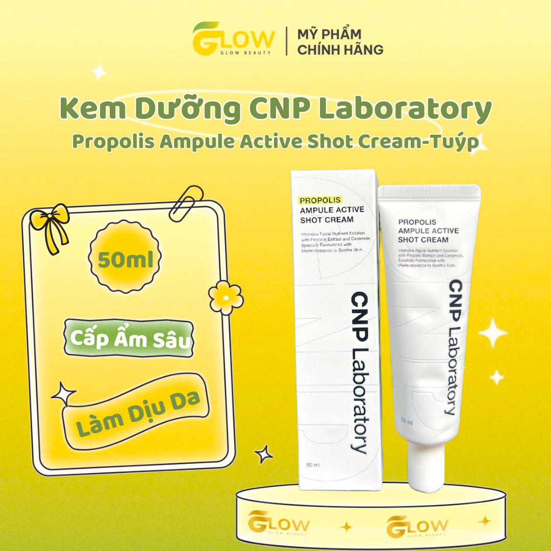 Kem Dưỡng CNP Laboratory Propolis Ampule Active Shot Cream-Tuýp