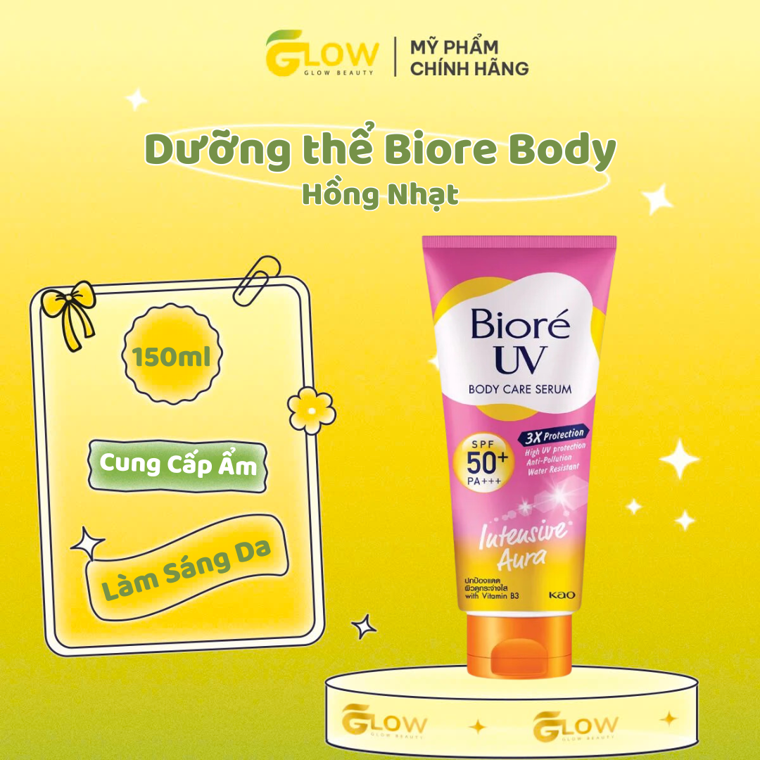 Dưỡng thể Biore Body - Hồng Nhạt