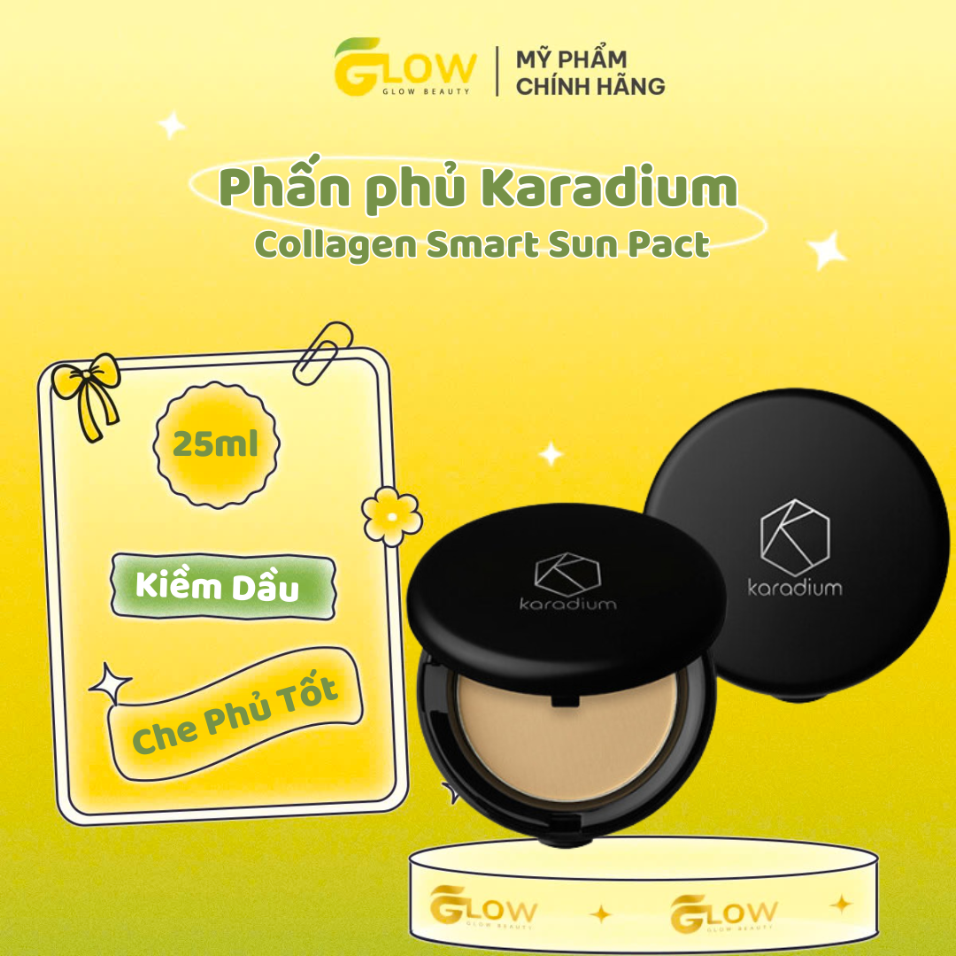 Phấn phủ Karadium - Collagen Smart Sun Pact