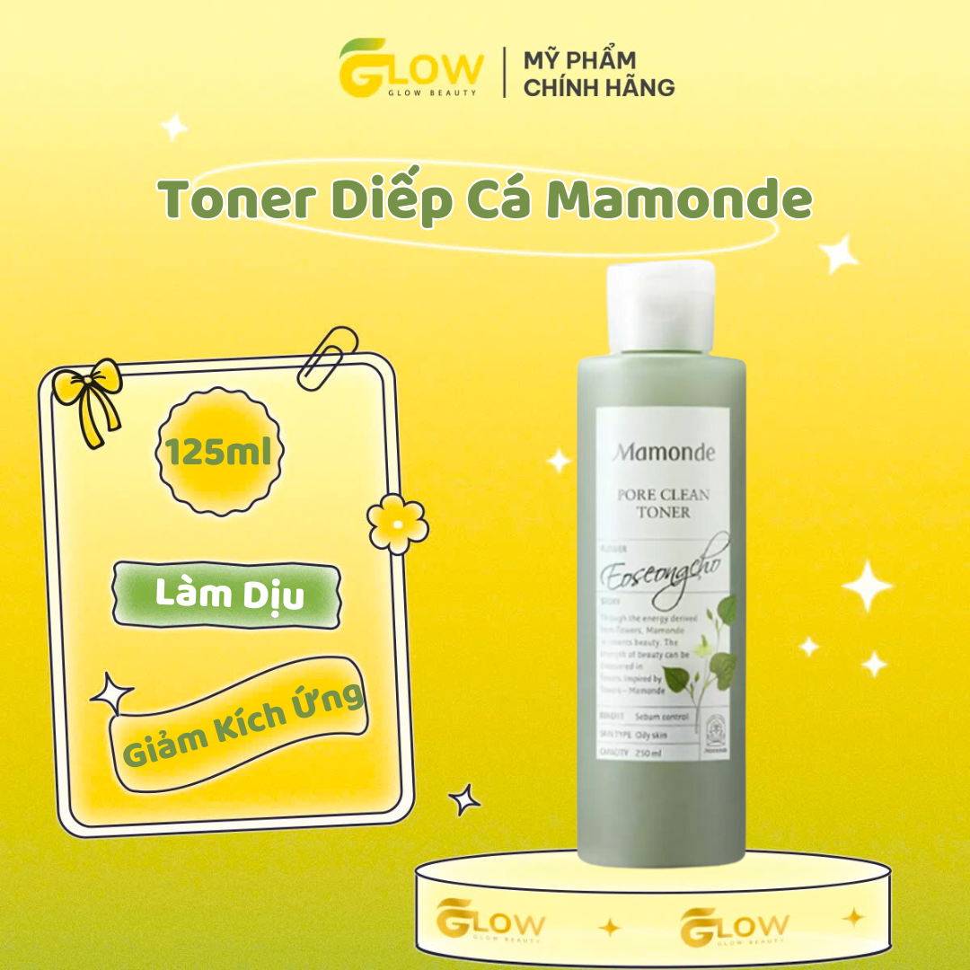 [Xanh Lá Đậm] Toner Diếp Cá Mamonde 250ml
