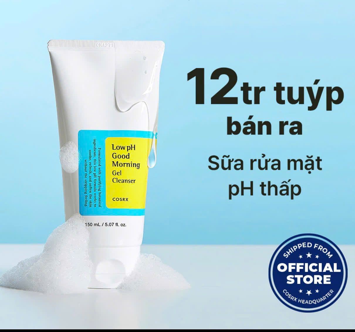 Sữa rửa mặt Cosrx