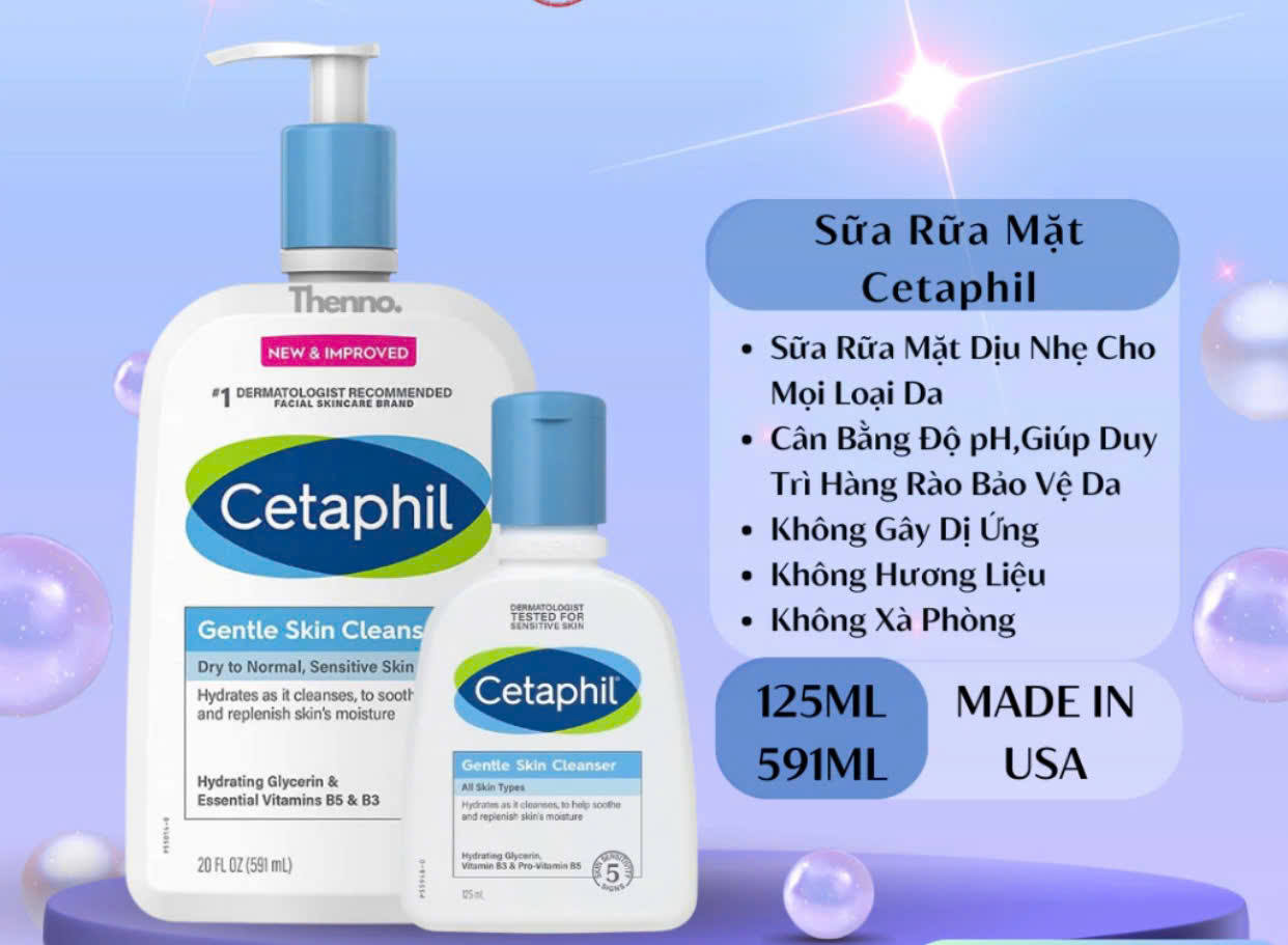 Sữa rửa mặt Cetaphil 125ml