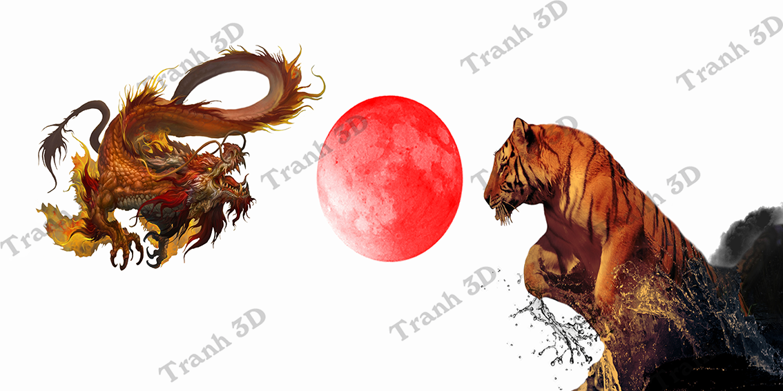 Nền Trắng-Tranh 3D  Dán Hồ Cá - Decal Dán Hồ- Cá Cảnh Thiên Phước