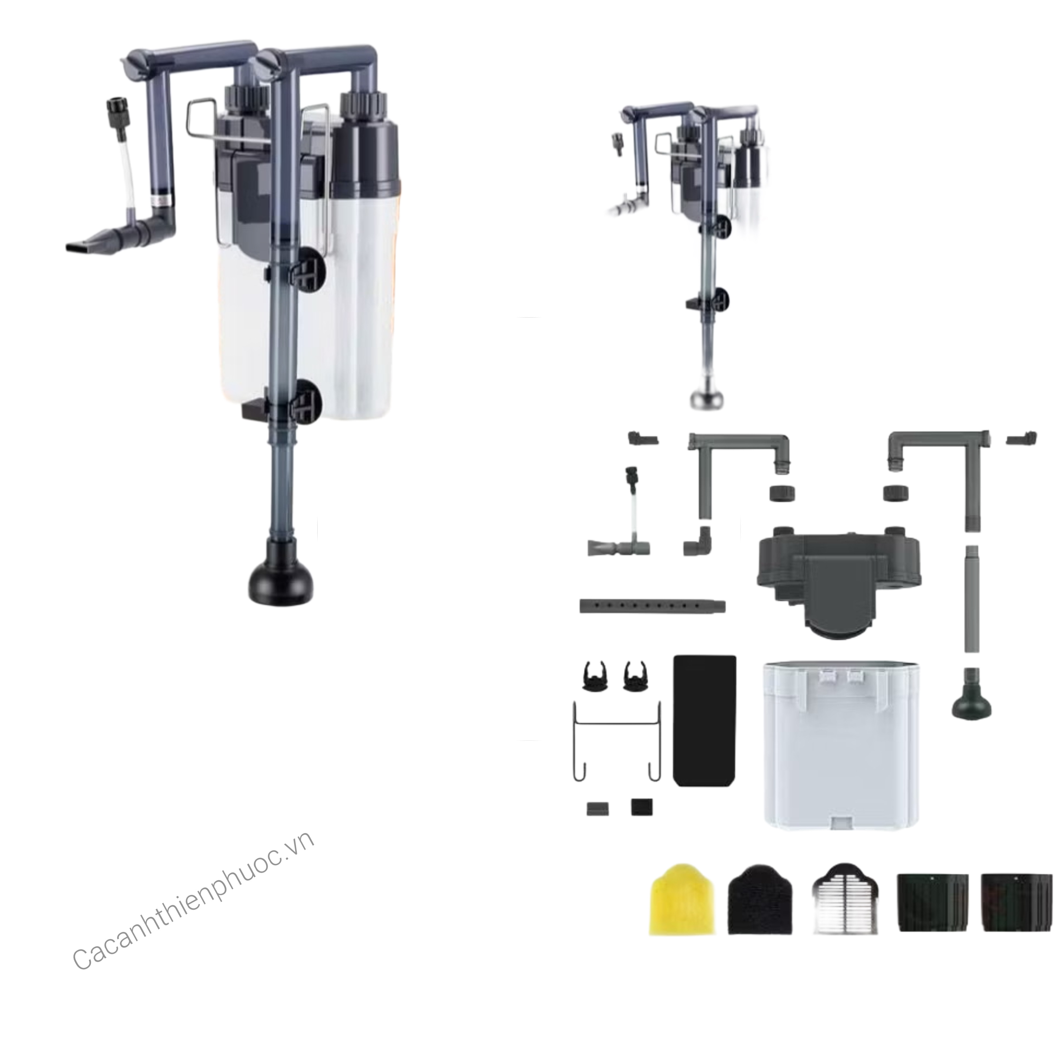 Lọc Treo Kaokui 801-802-803 - Bộ Lọc ( Có kèm VLL) Chuyên Dùng Cho Hồ Cá Tép Cảnh-Lọc Thuỷ Sinh- Cá Cảnh Thiên Phước
