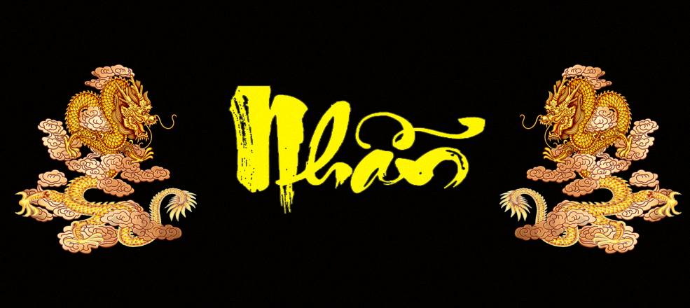 Tranh Chữ Thư Pháp-Tranh 3D  Dán Hồ Cá - Decal Dán Hồ- Cá Cảnh Thiên Phước