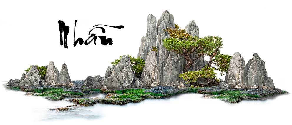 Tranh Chữ Thư Pháp-Tranh 3D  Dán Hồ Cá - Decal Dán Hồ- Cá Cảnh Thiên Phước