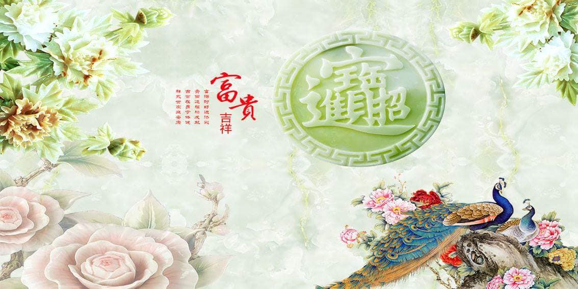 Tranh Con Hổ - Ngựa - Công-Tranh 3D  Dán Hồ Cá - Decal Dán Hồ- Cá Cảnh Thiên Phước