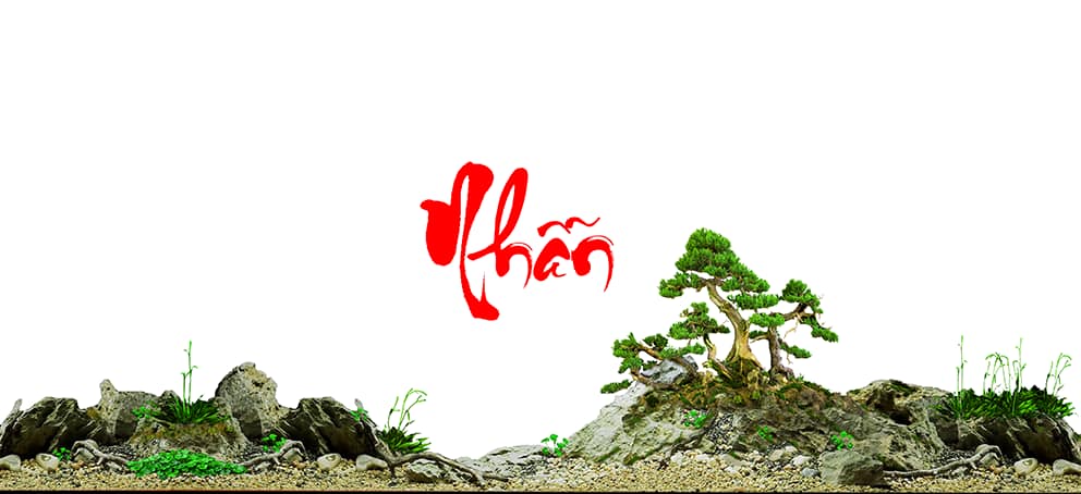 Tranh Chữ Thư Pháp-Tranh 3D  Dán Hồ Cá - Decal Dán Hồ- Cá Cảnh Thiên Phước