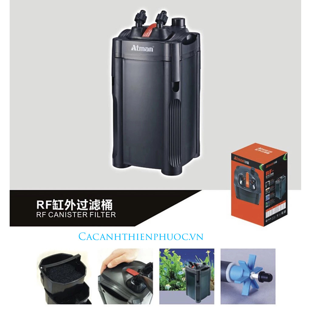 Lọc Thùng Atman Rf 701- Lọc Vi Sinh- Cá Cảnh Thiên Phước