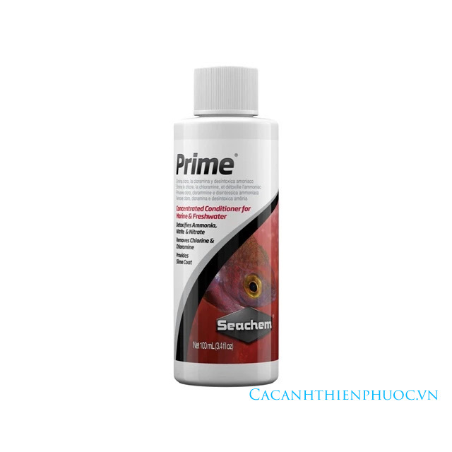 Prime Dung Dịch Khủ Clo Nh3 Cho Hồ Thủy Sinh- Cá Cảnh Thiên Phước