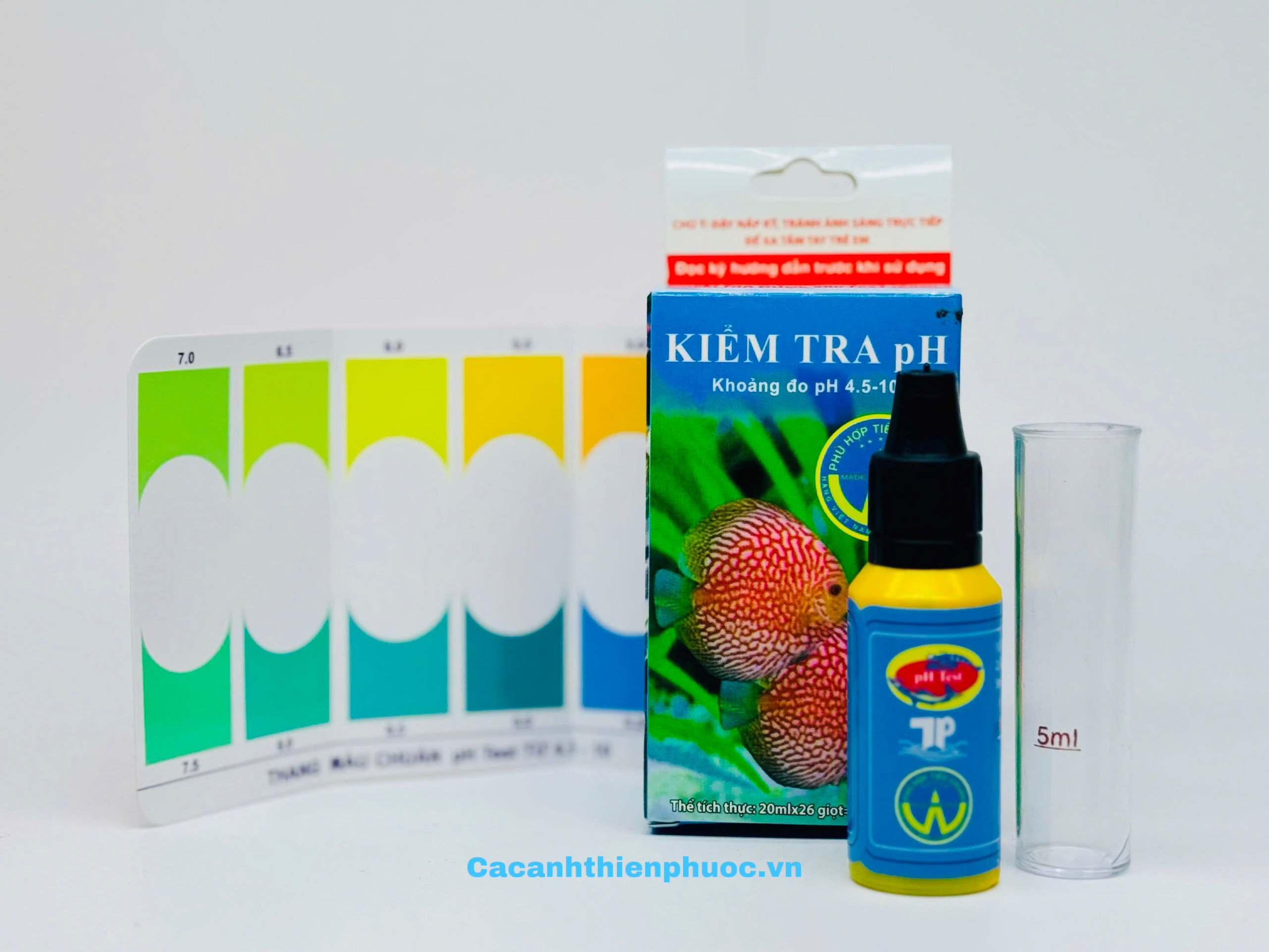 Dung Dịch Đo Ph Thủy Phước- Cá Cảnh Thiên Phước