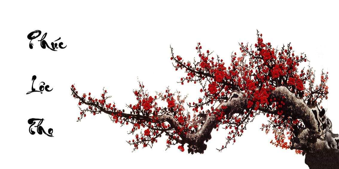 Tranh Chữ Thư Pháp-Tranh 3D  Dán Hồ Cá - Decal Dán Hồ- Cá Cảnh Thiên Phước