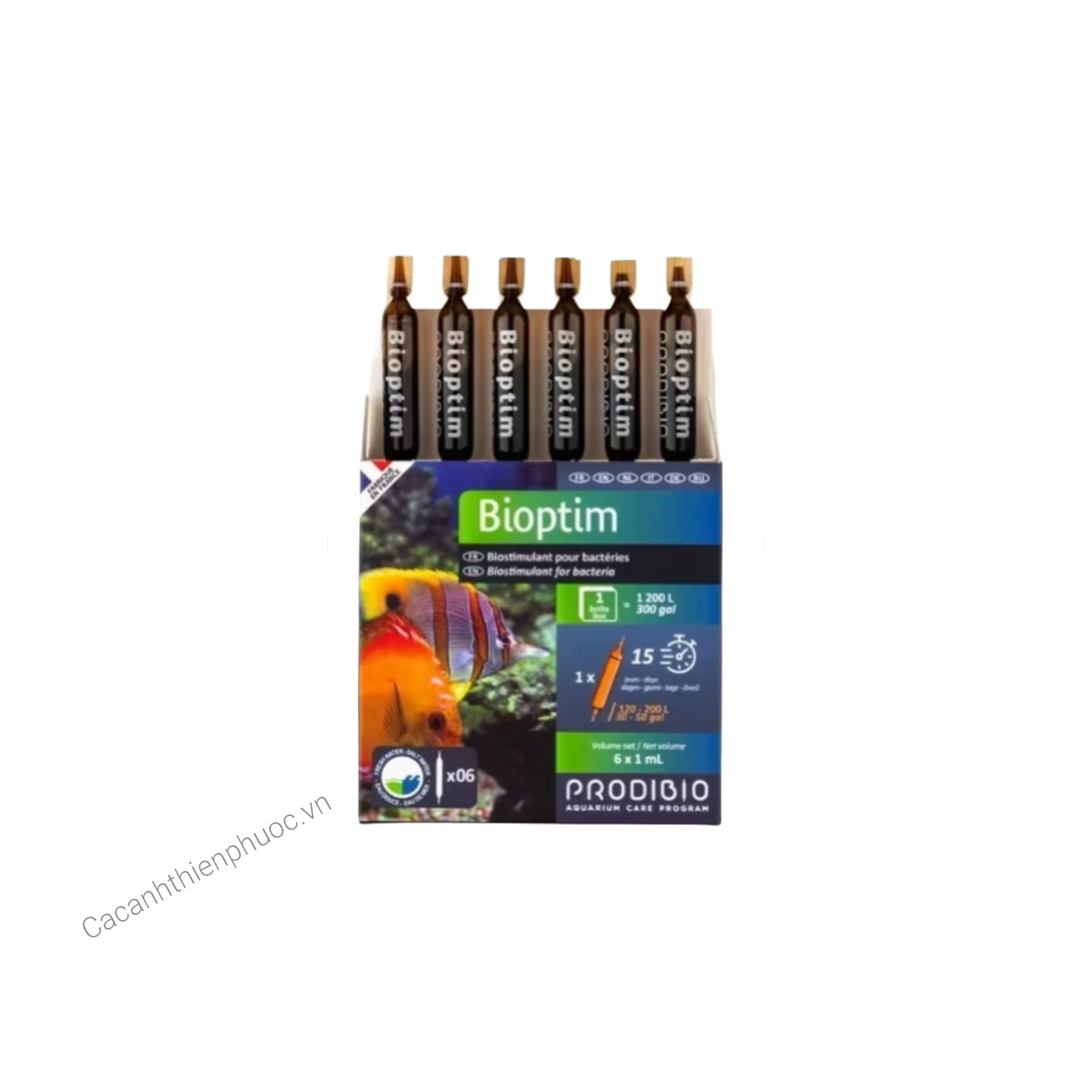 Thức Ăn Vi Sinh Bioptim- Hỗ Trợ Vi Sinh Phát Triển - Cá Cảnh Thiên Phước