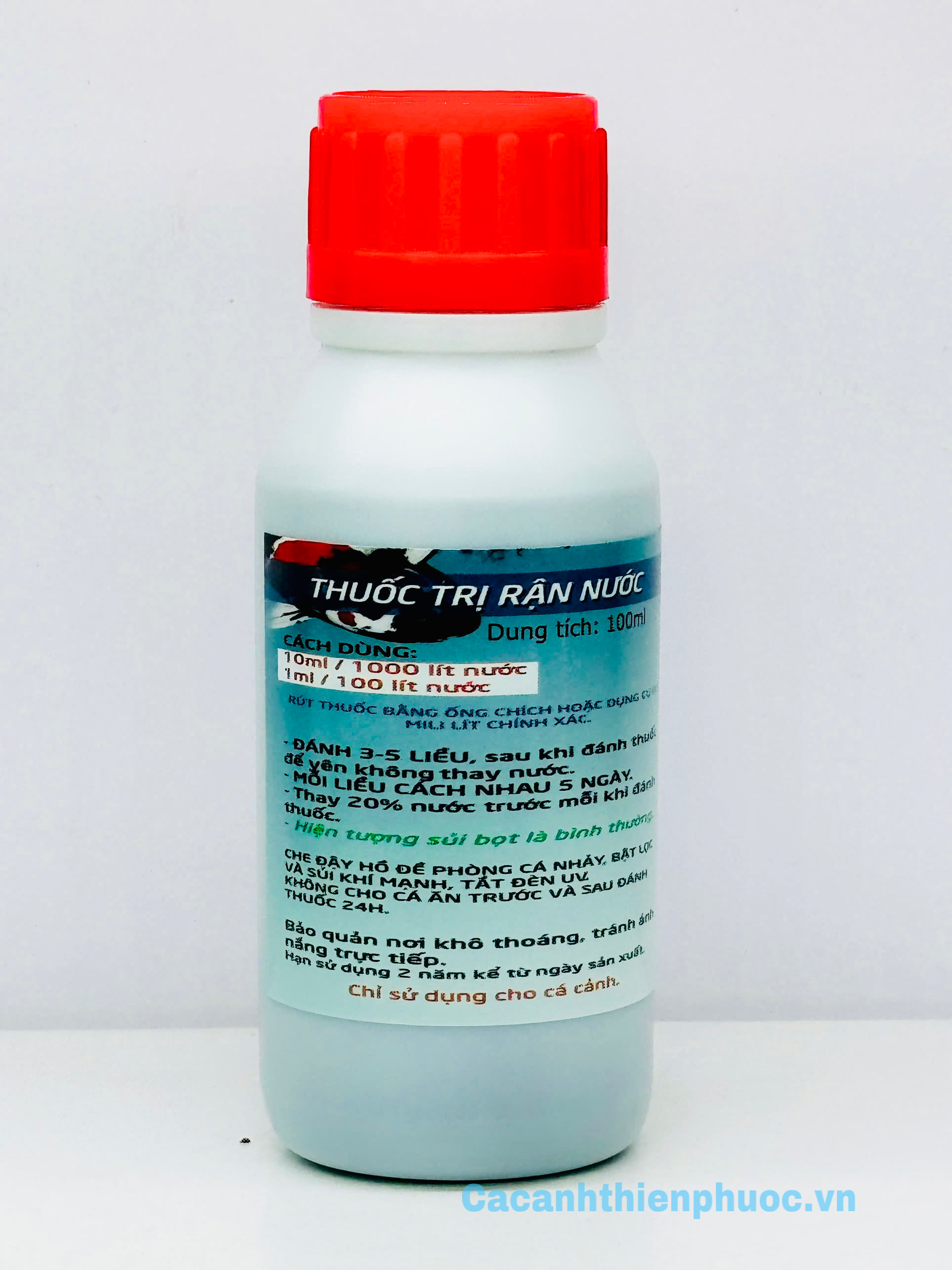 Thuốc Trị Rận Nước Cho Cá Koi 100ml- Cá Cảnh Thiên Phước