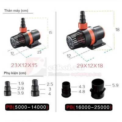 Bơm Periha Cho Hồ Cá Cảnh- Cá Cảnh Thiên Phước